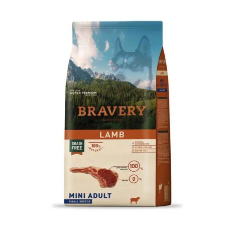 Bravery Perro Mini Adulto Cordero