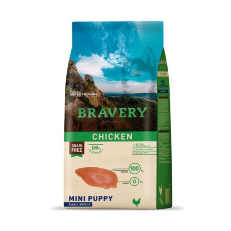 Bravery Perro Mini Puppy Pollo
