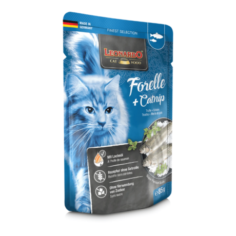 Leonardo Sachet Trucha y Catnip