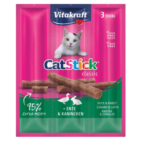 Vitakraft Gato Stick Pato y Conejo
