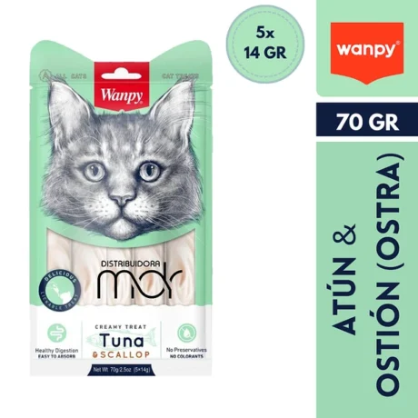 Wanpy Creamy Treat Tuna & Scallop