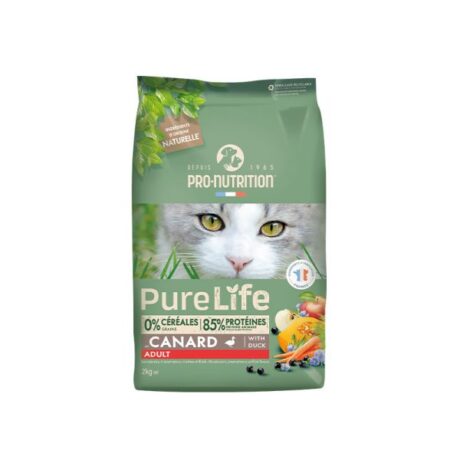 Pure Life Gato Adulto Duck 2Kg