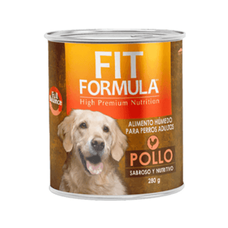 Fit Formula Lata Pollo Perro Raza Grande 280g