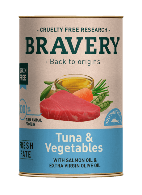 Bravery Lata Perro Atun y Vegetales 290 Gr