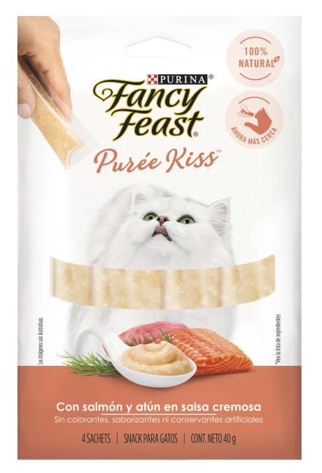 Fancy Feast Puree Kiss Salmón y Atún 40 g