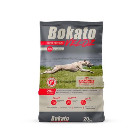 Bokato Veloz Para Perro Adulto 20kg